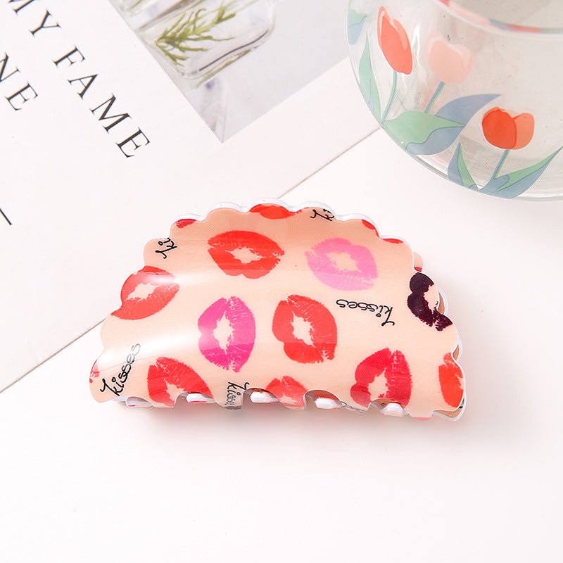 Wholesale Valentine's Day Acrylic Hair Clips